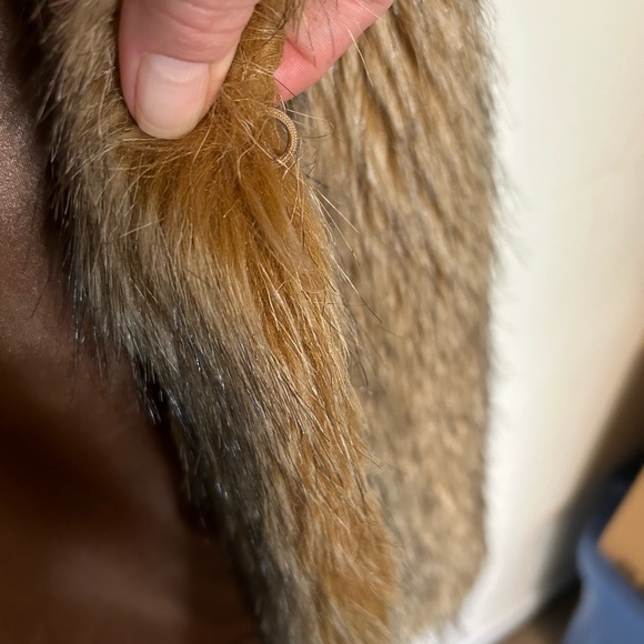 Willi Smith Faux Fur Hooded Vest size Small - Picture 6 of 8